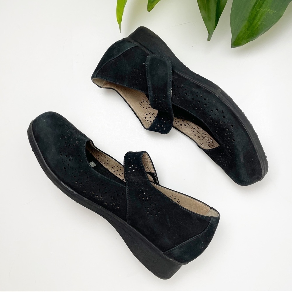 ABEO 24/7 Everleigh Black Suede Mary Jane 8M
